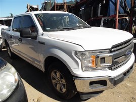 2019 Ford F-150 XLT White Crew Cab 3.5L Turbo AT 2WD #F23482